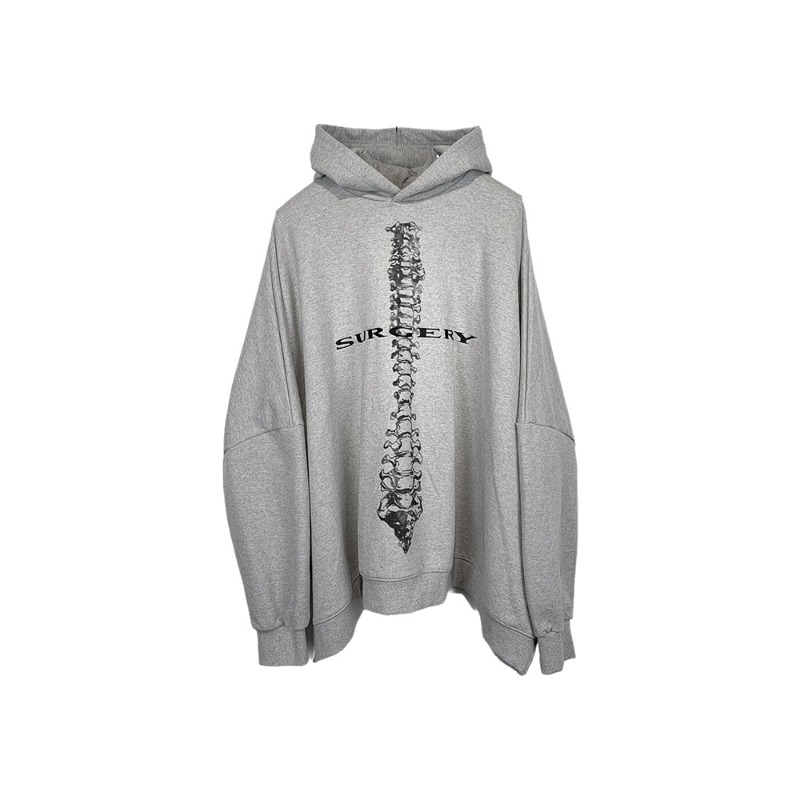 [SURGERY : 써저리] Spine Over Hood T Grey