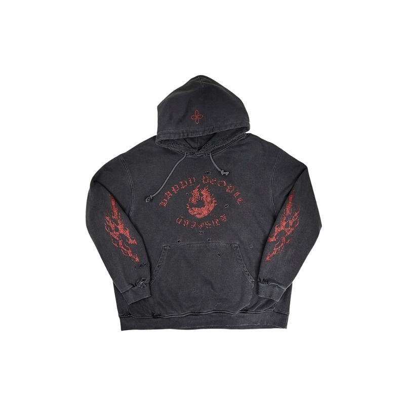 [SURGERY : 써저리]  people surgery flame pigment sweat hoodie