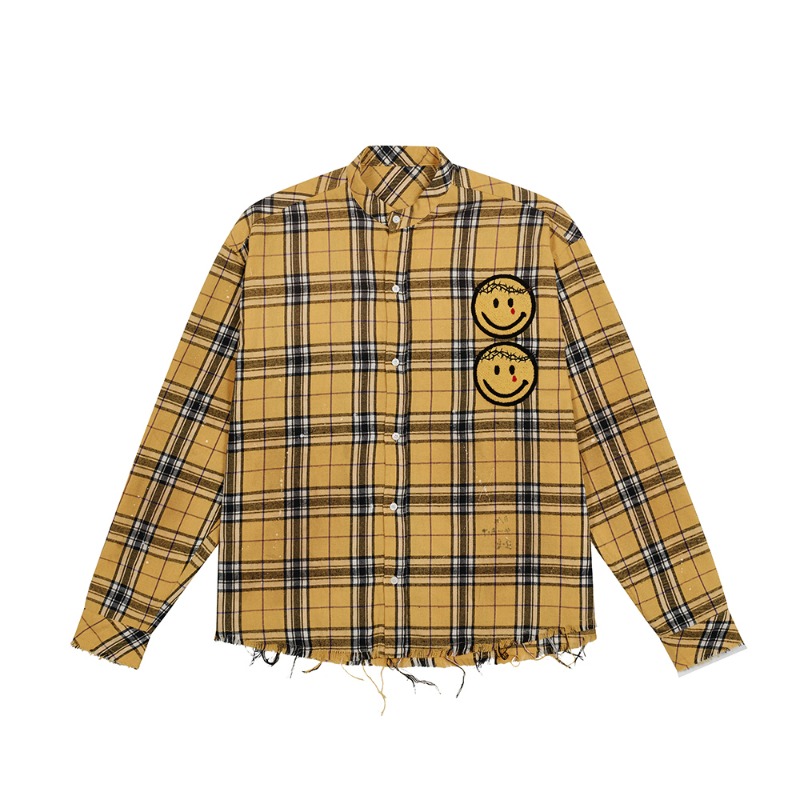 [SOMEIT : 써밋] K.O.K Vintage Flannel Shirts Yellow