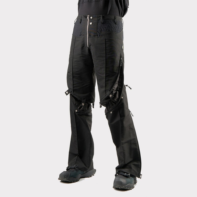 [Guerrilla-Group : 게릴라 그룹] S5-PL01 REKONSTRUKT Transformable Dual Shell Pants Black
