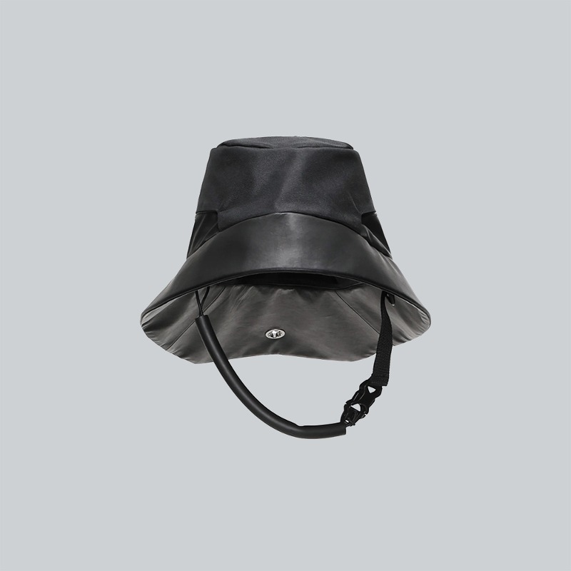 [HAMCUS : 햄커스] Xenomorph geo bucket hat HS coated black