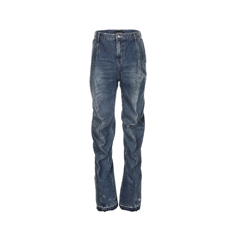 [SURGERY : 써저리] surgery curved denim jeans &#039;blue denim&#039;