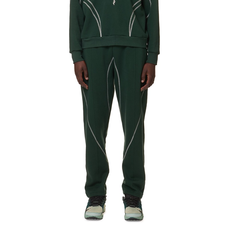 [SAUL NASH : 사울 내쉬] Commercial tapered sweatpants forest green