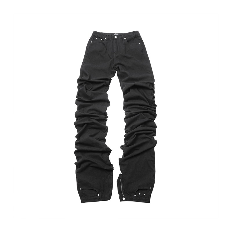 [SURGERY : 써저리] surgery long length double jeans &#039;black&#039;