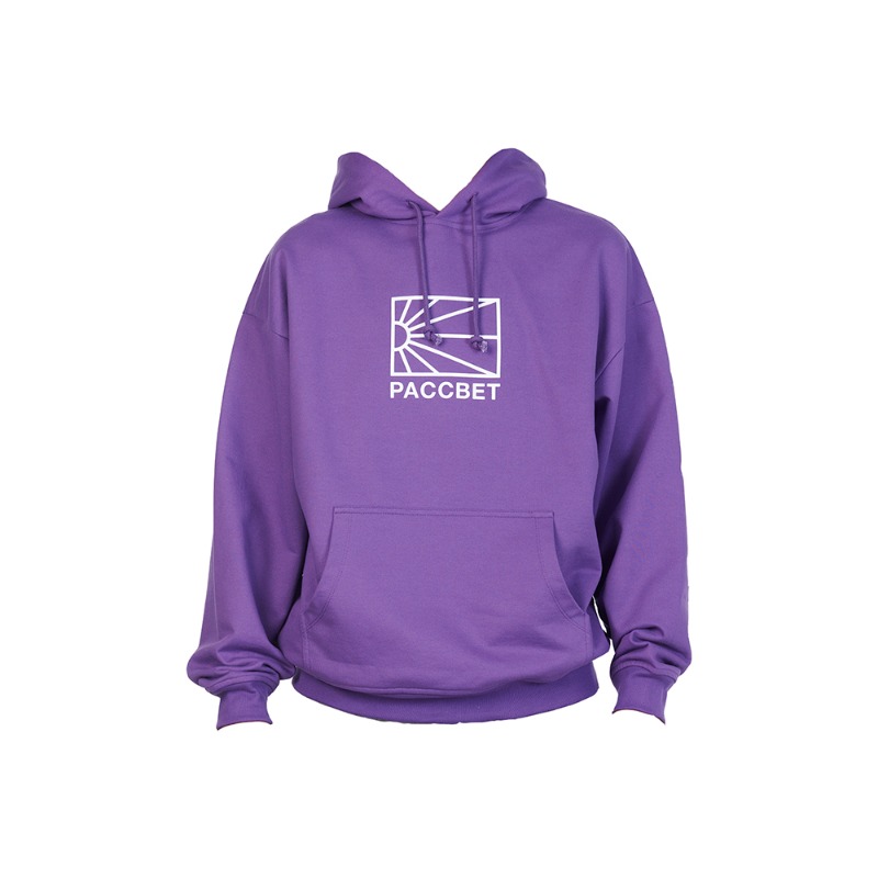 [RASSVET : 라스벳] RASSVET big logo artwork hoodie purple