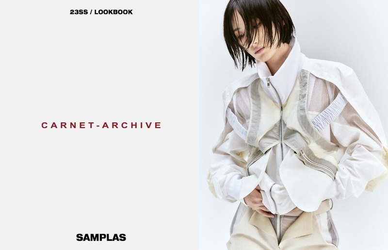 CARNET ARCHIVE 2023SS &quot;A SCULPTED SCUPTOR&quot; COLLECTION