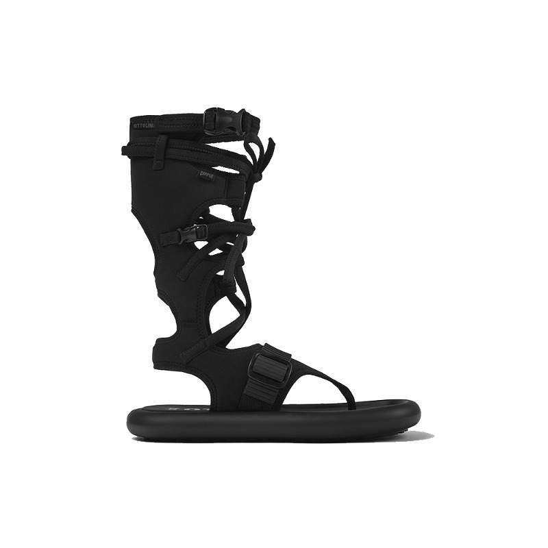 [OTTOLINGER X CAMPER : 오토링거 X 캠퍼] Olas gladiator sandal high black for womes