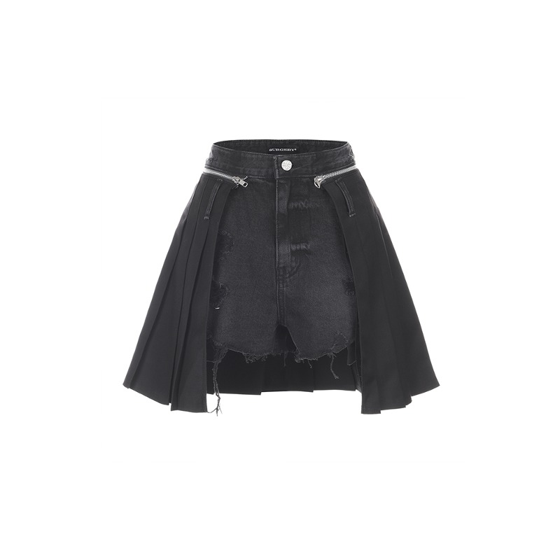 [SURGERY : 써저리] surgery tennis skirt shorts &#039;black&#039;