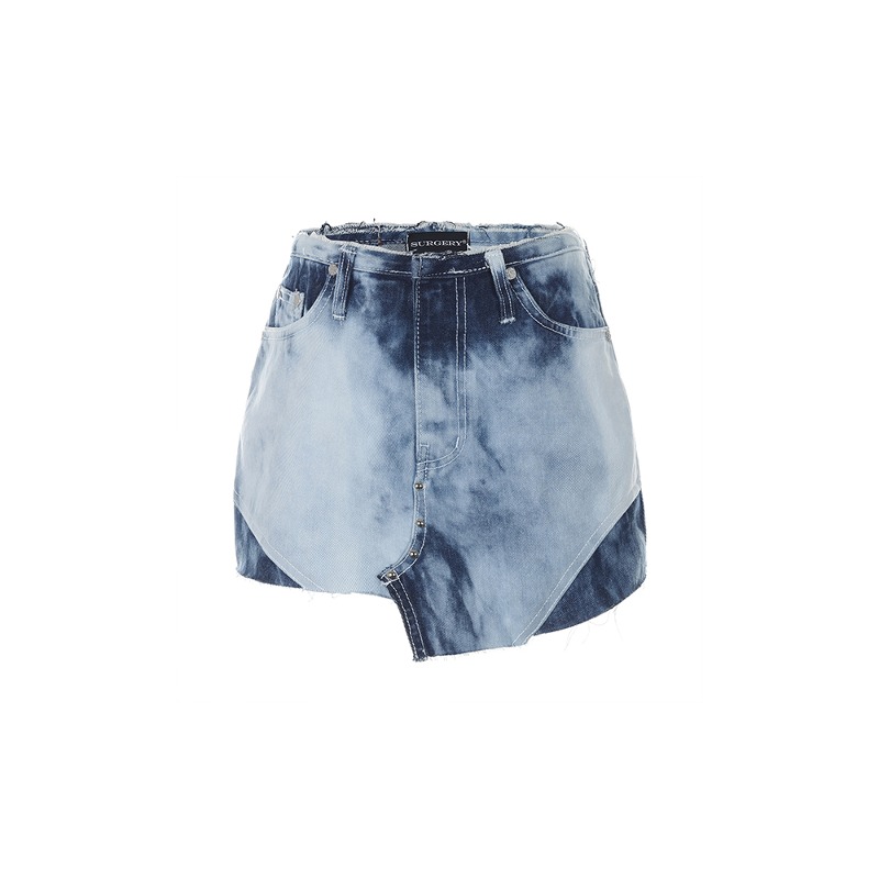 [SURGERY : 써저리] surgery dekki belt mini skirt &#039;blue&#039;