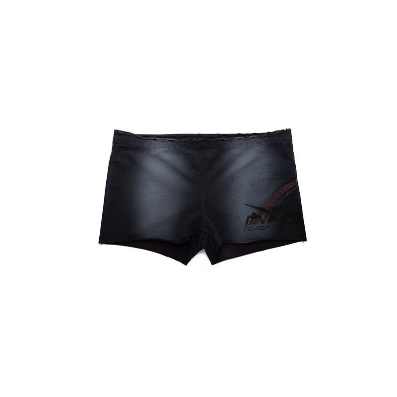 [604SERVICE : 604서비스] CAPSULE MFX MICRO SHORTS IN WASHED BLACK