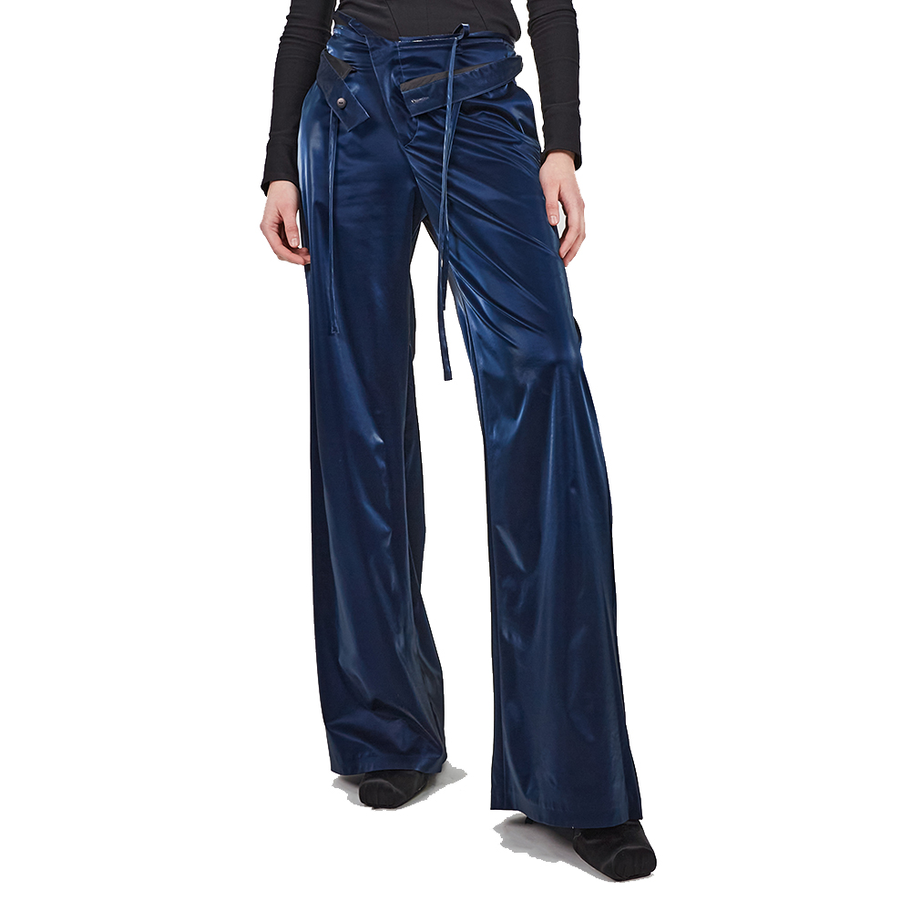 [OTTOLINGER : 오토링거] Double Waistband Suit Trousers Night Blue