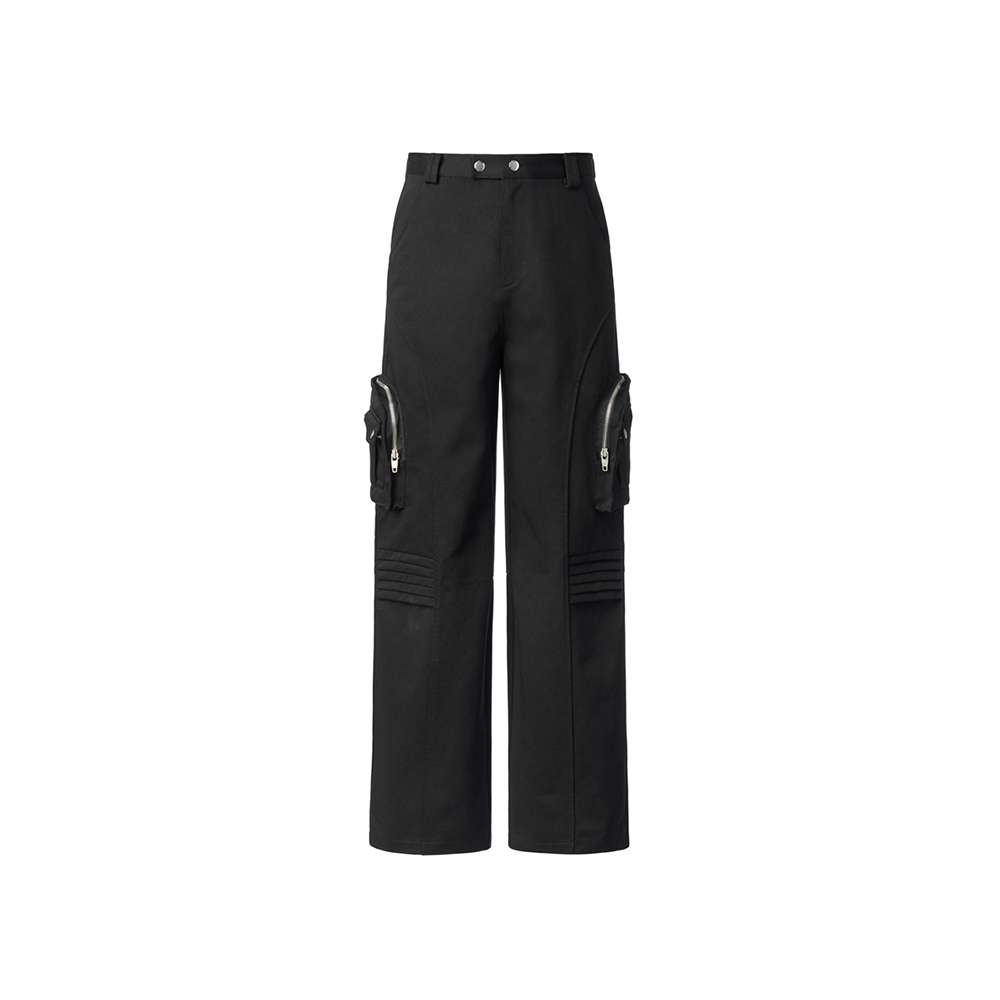 [ANOTHER YOUTH : 어나더유스] 004-23 side pocket pants - black