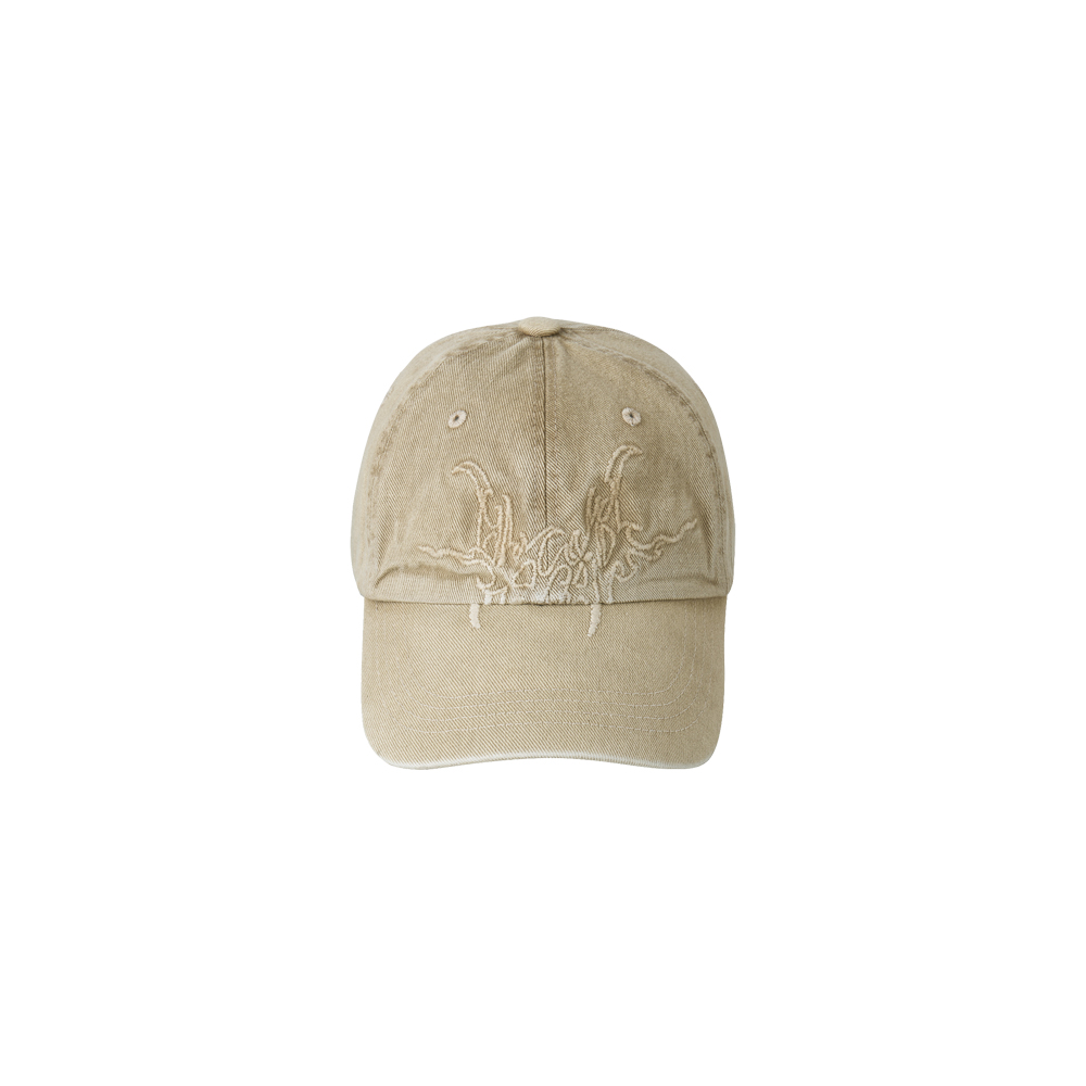 [ANOTHER YOUTH : 어나더유스] OVERDYED BALL CAP WASHED BEIGE
