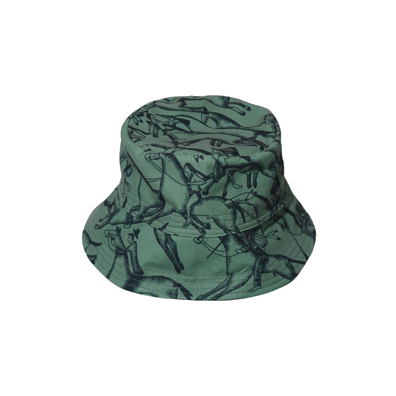 [MANKIND : 맨카인드] MEXICA Reversible Bucket Hat Bottle Green