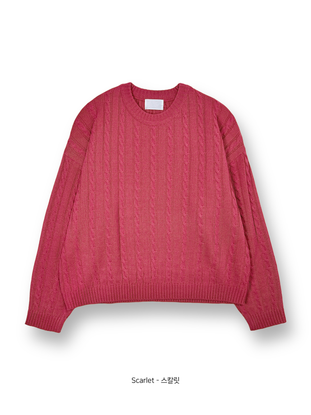 긴팔 티셔츠 핑크 색상 이미지-S1L60