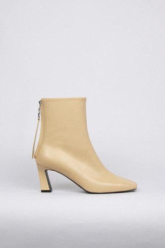 Bella Ankle Boots 7cm Butter Yellowblanc sur blanc blanc sur blanc 블랑수블랑 디자이너 슈즈