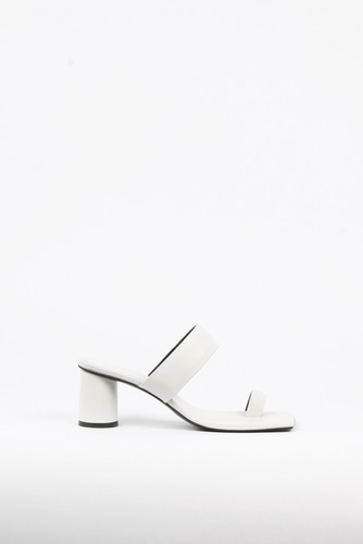 Lana Sandals Leather Ivoryblanc sur blanc blanc sur blanc 블랑수블랑 디자이너 슈즈