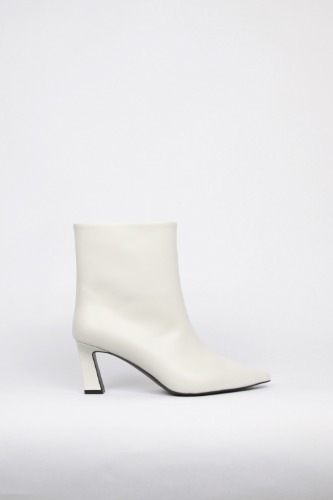 Erin Ankle Boots Off-Whiteblanc sur blanc blanc sur blanc 블랑수블랑 디자이너 슈즈