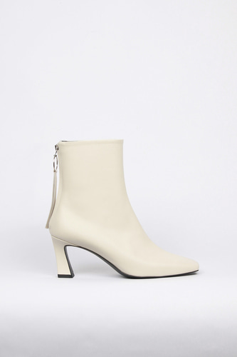 Bella Ankle Boots 7cm Ivoryblanc sur blanc blanc sur blanc 블랑수블랑 디자이너 슈즈
