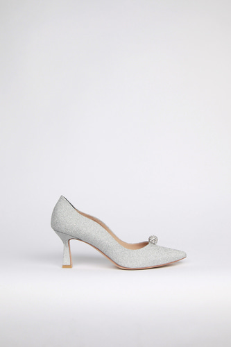 Riviera Wedding Shoes Silverblanc sur blanc blanc sur blanc 블랑수블랑 디자이너 슈즈