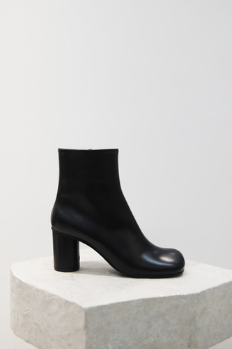 Luna Ankle Boots Leather Black 7cmblanc sur blanc blanc sur blanc 블랑수블랑 디자이너 슈즈