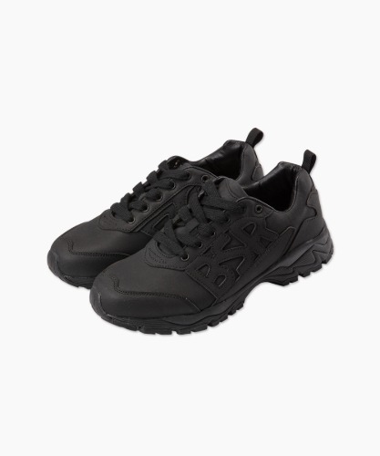 Budva Leather Sneakers [Black]