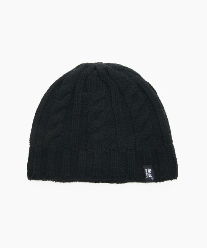 Heat Holders Cable Knit Winter Hat [Black]