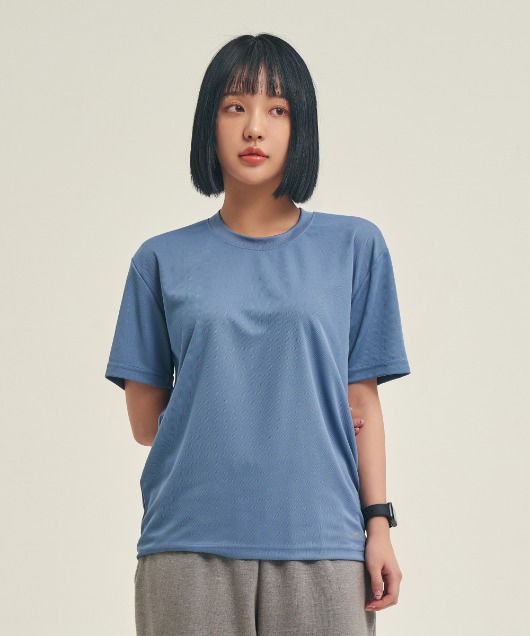 Air Fresh Short Sleeve T-Shirt [Dark Blue]