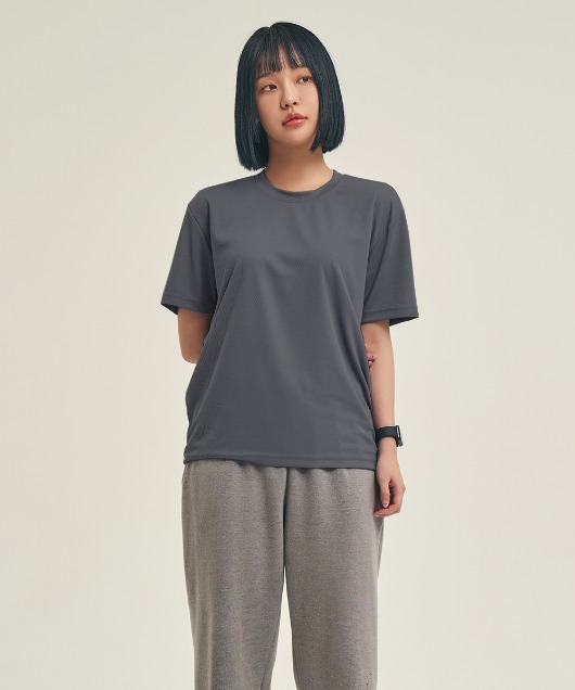 Air Fresh Short Sleeve T-Shirt [Gray]