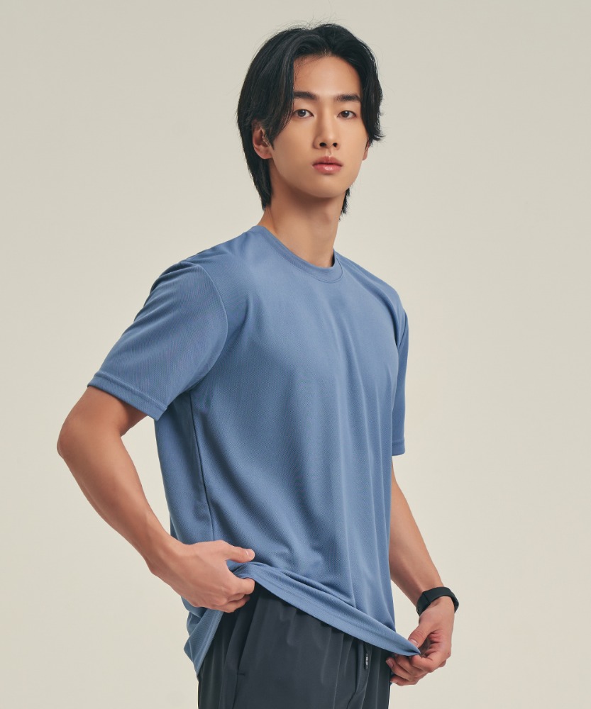 Air Fresh Short Sleeve T-Shirt [Dark Blue]