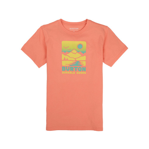 밸롭몰 BURTON 어린이 트레일다이즈 반팔 티셔츠 Peach Amber BTIM0378, ballop