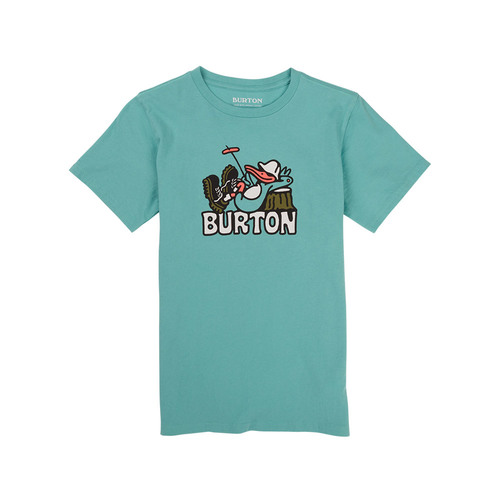 밸롭몰 BURTON 어린이 바이저 반팔 티셔츠 Buoy Blue BTIM0381, ballop
