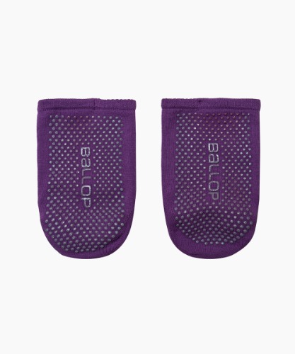 Ballop Easy Wear Yoga Jam Socks [Ultra Purple]