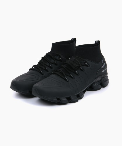 Tivat-Wintry Sneakers [All Black]