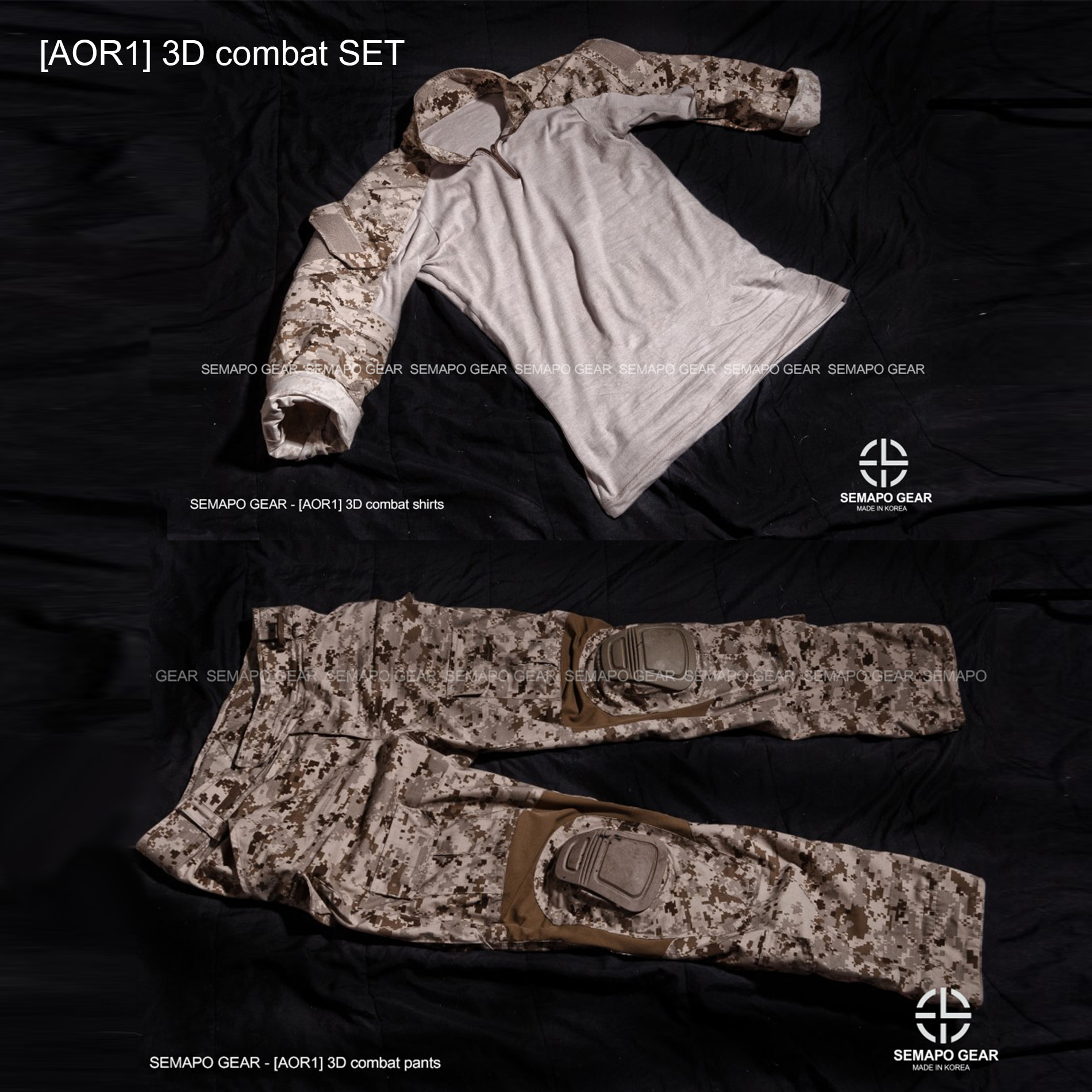 aor1 装備 AOR1] Zip on pannel (S type) - SEMAPO GEAR