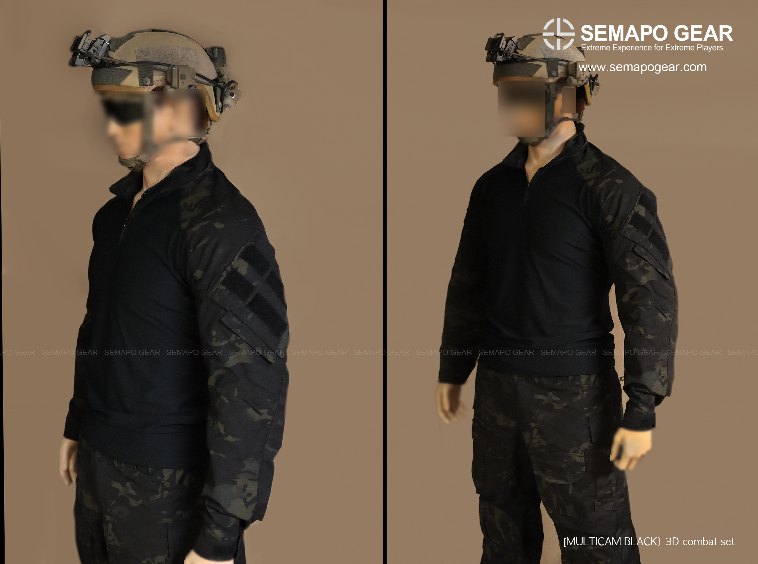 お得な semapo gear multicam black shirt&pants 個人装備