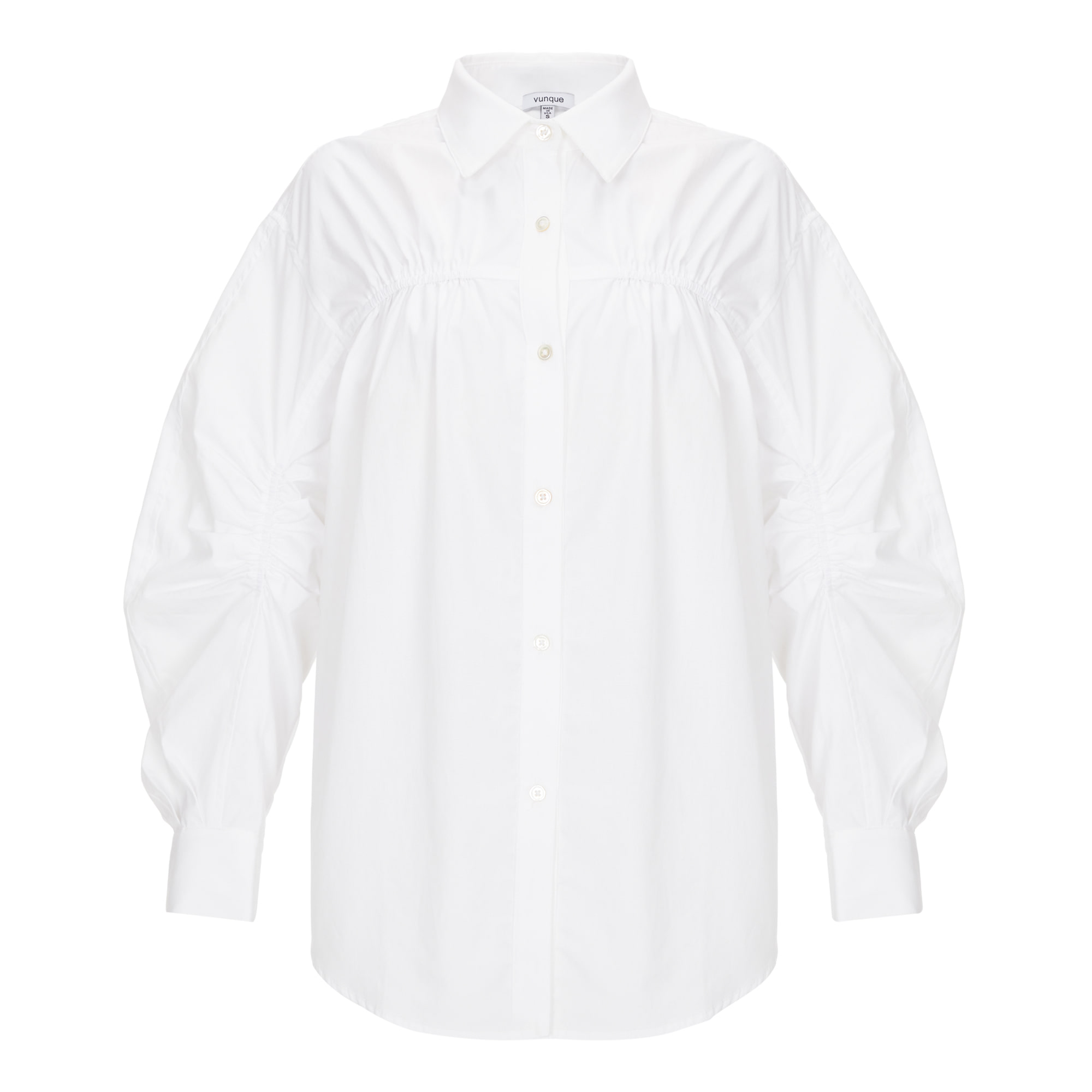 [아울렛] Bud Pleats Shirt (버드 플리츠 셔츠) White