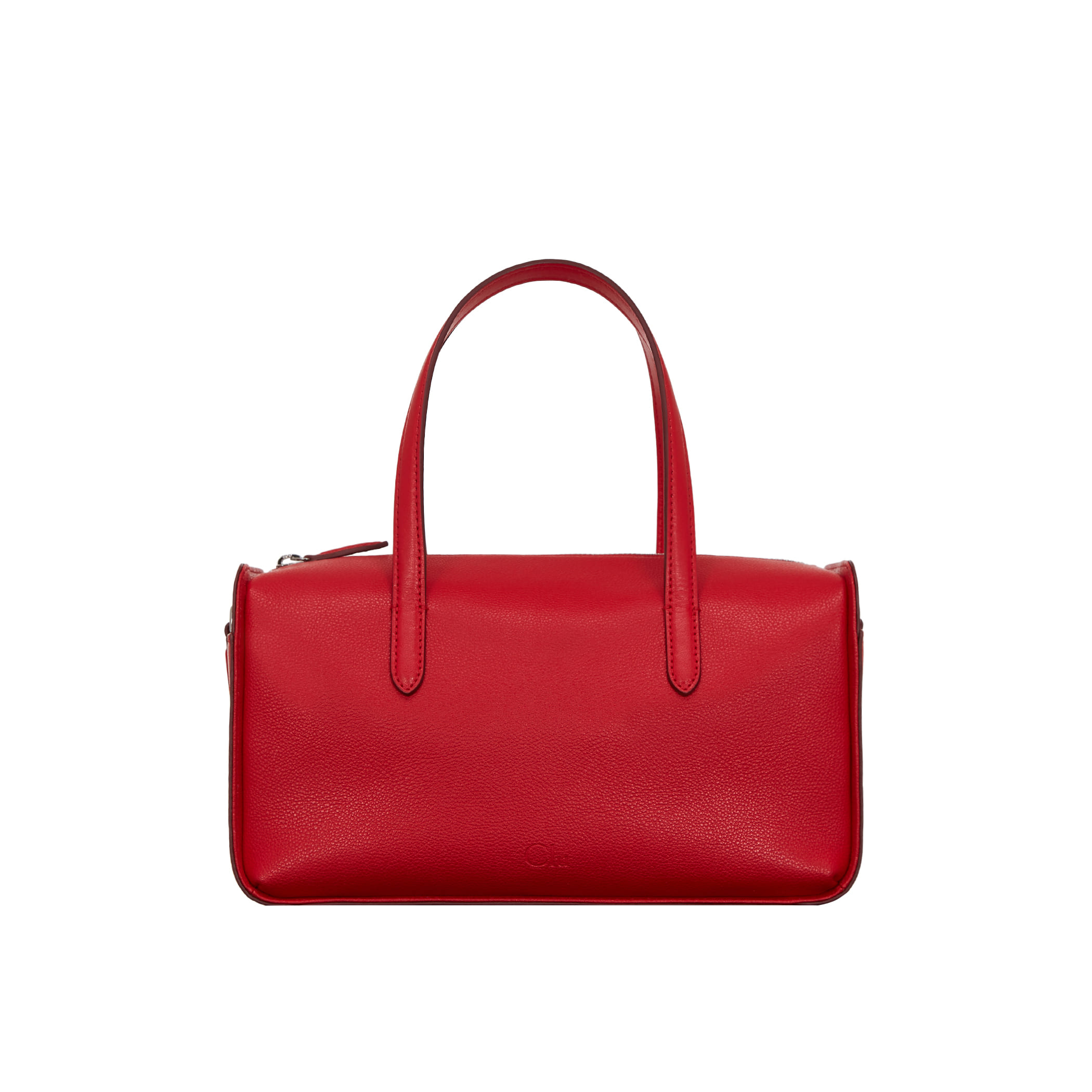 Clu_FLOCK BOSTON BAG IN RED
