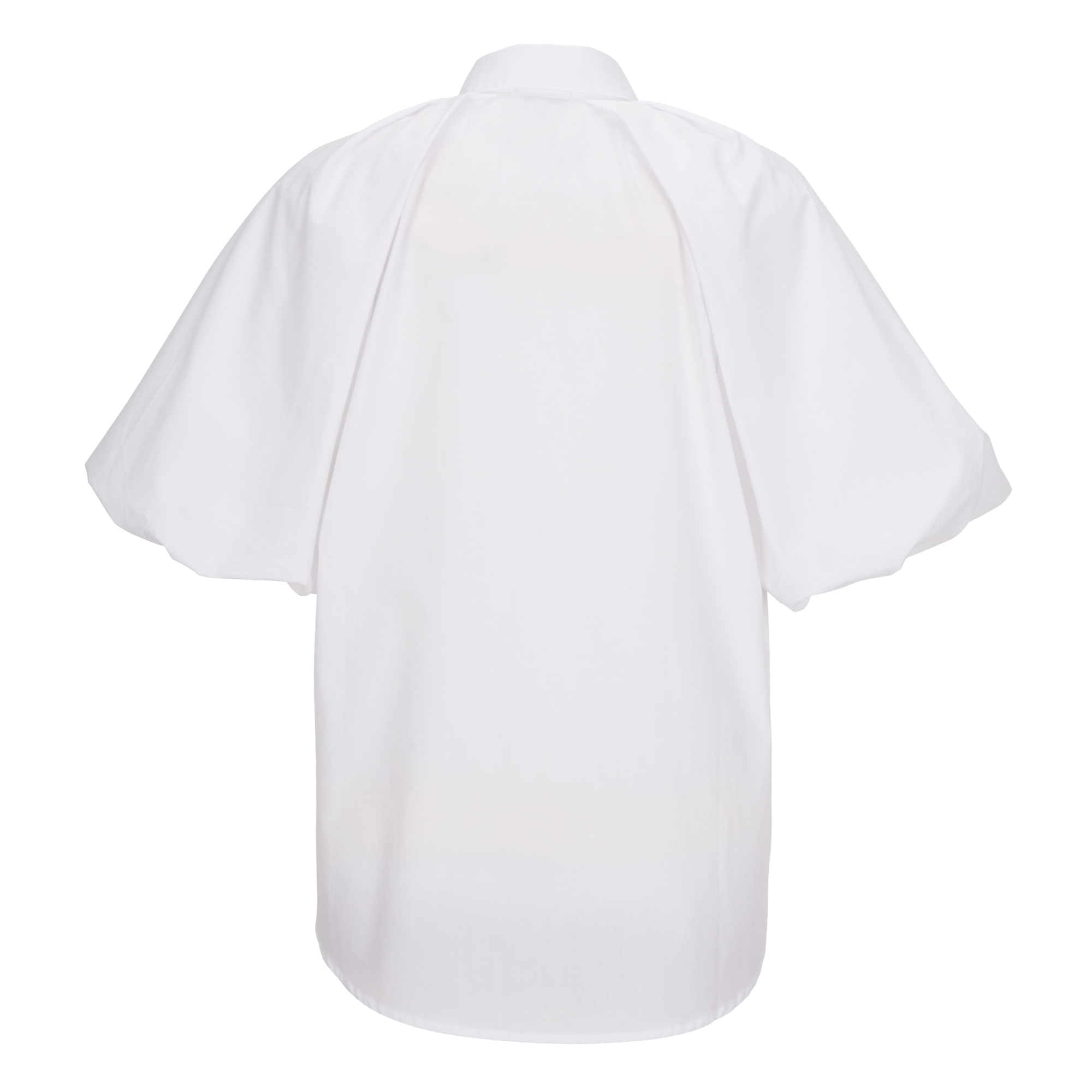 Bud Bubble Short-Sleeved Shirt (버드 버블 숏 슬리브 셔츠) White