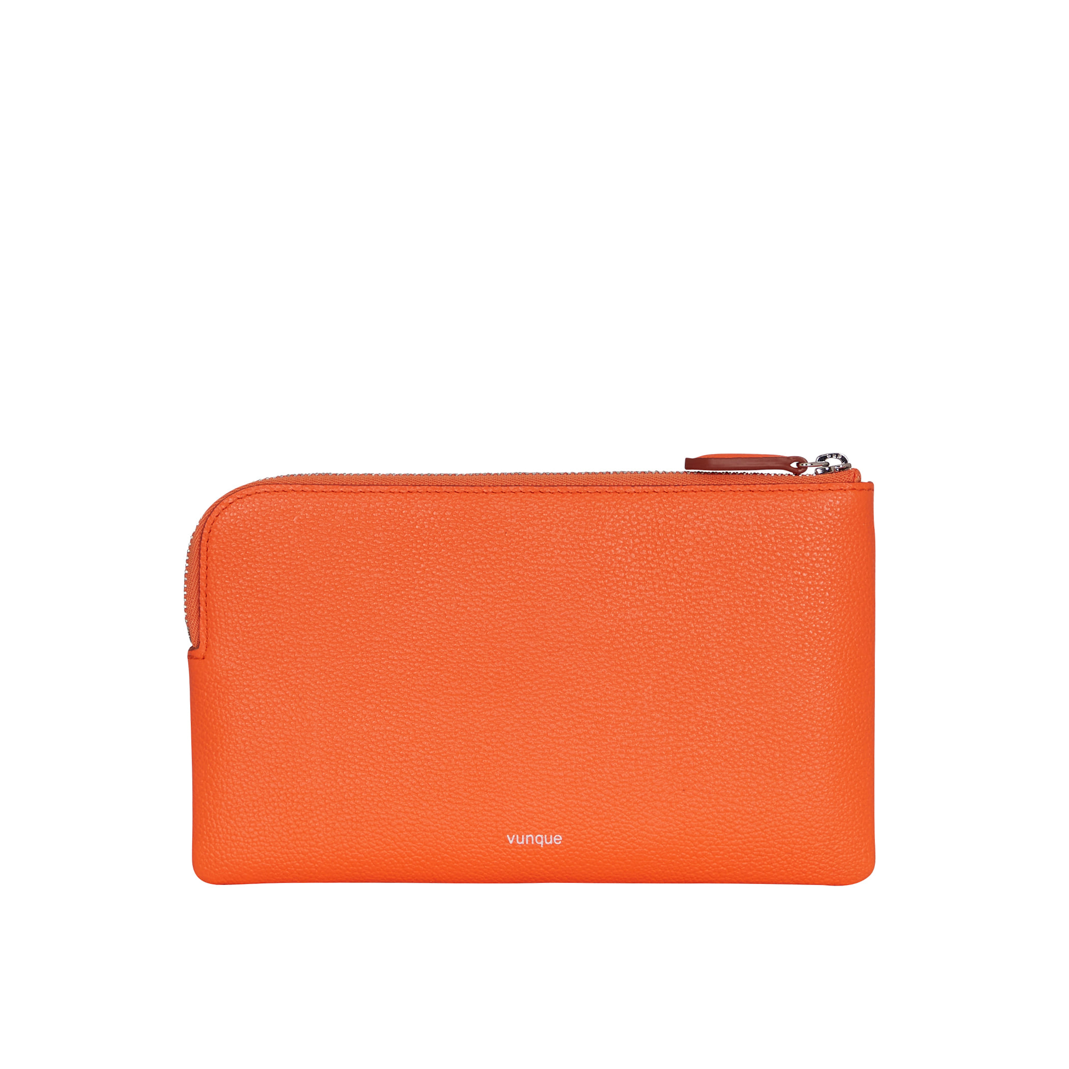 Magpie Zipper Pouch (맥파이 지퍼 파우치) Neon orange