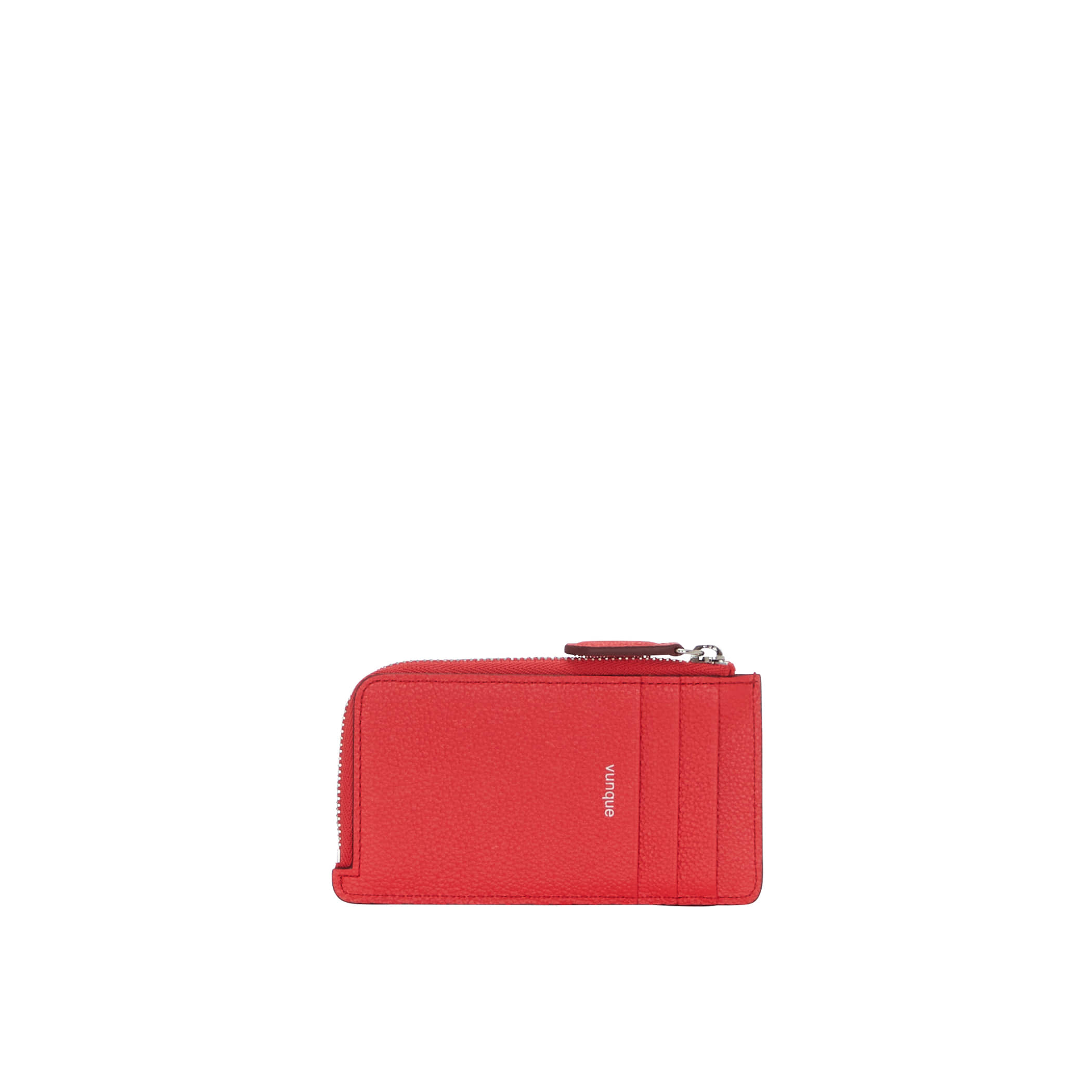 Magpie Zipper Card Wallet (맥파이 지퍼 카드지갑) Sunset Red