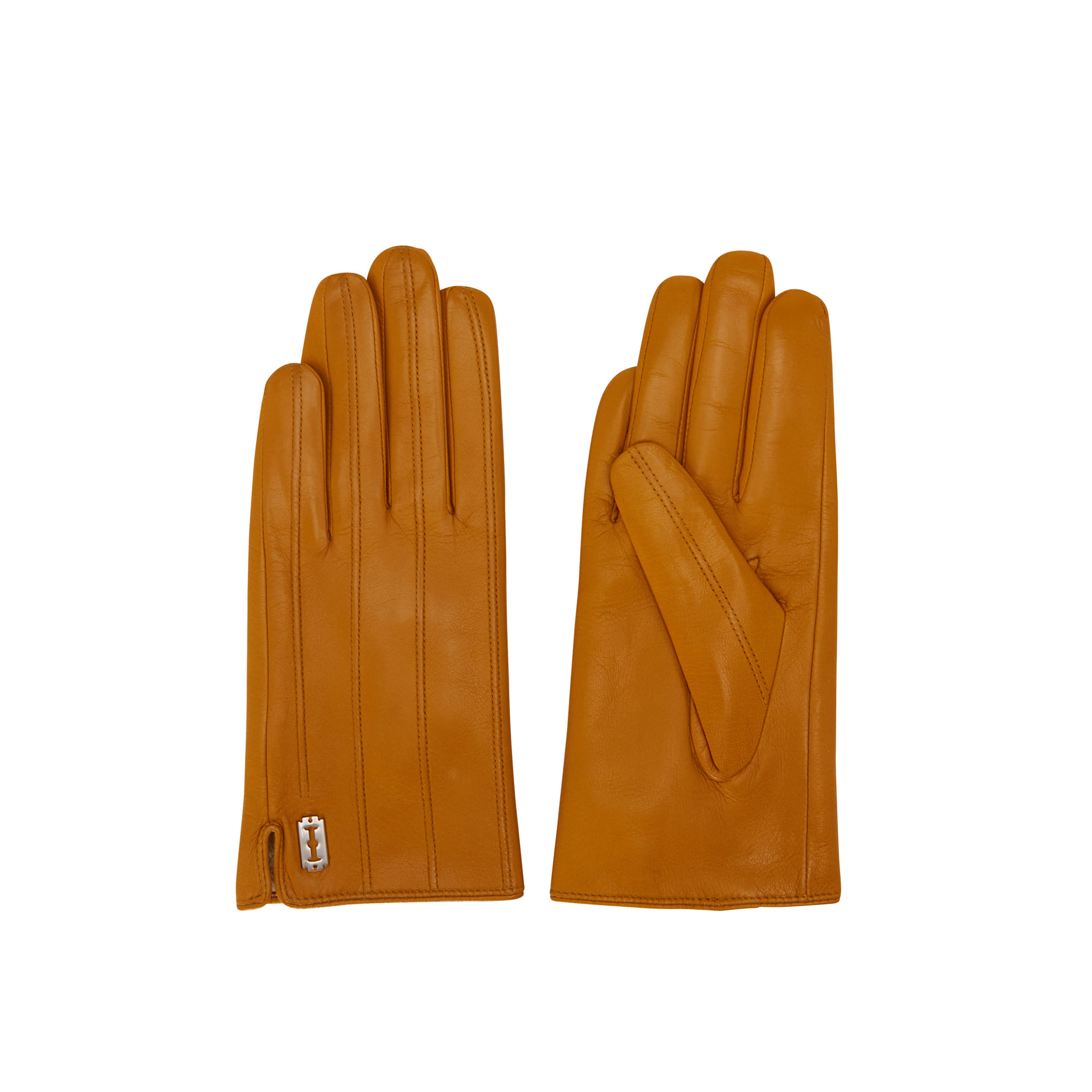 Toque Stitch Leather Gloves (토크 스티치 레더 장갑) Camel