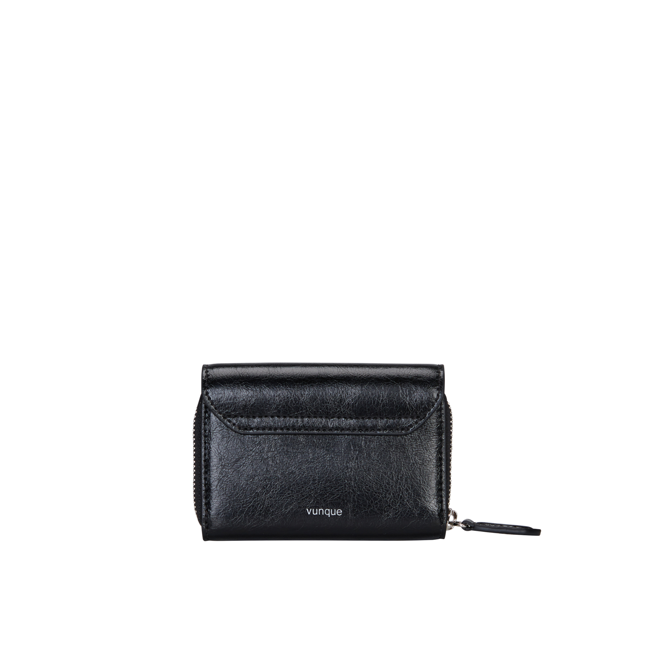 [RENEWAL] Perfec Essence Zipper Card Wallet (퍼펙 에센스 지퍼 카드지갑) Black
