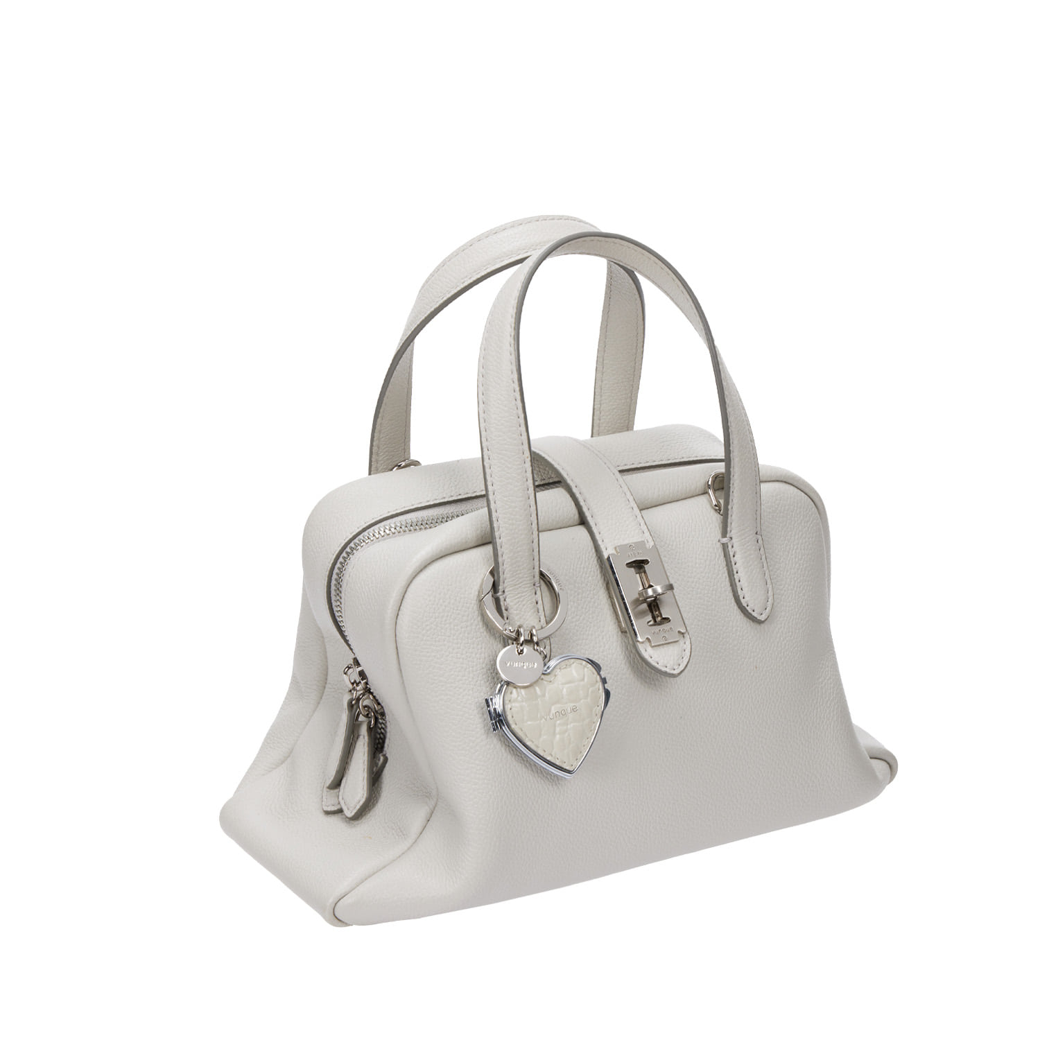 【vunque】韓国人気★ Pearl Ribbon Charm Pearl Ribbon Charm Grey - vunque(분크)