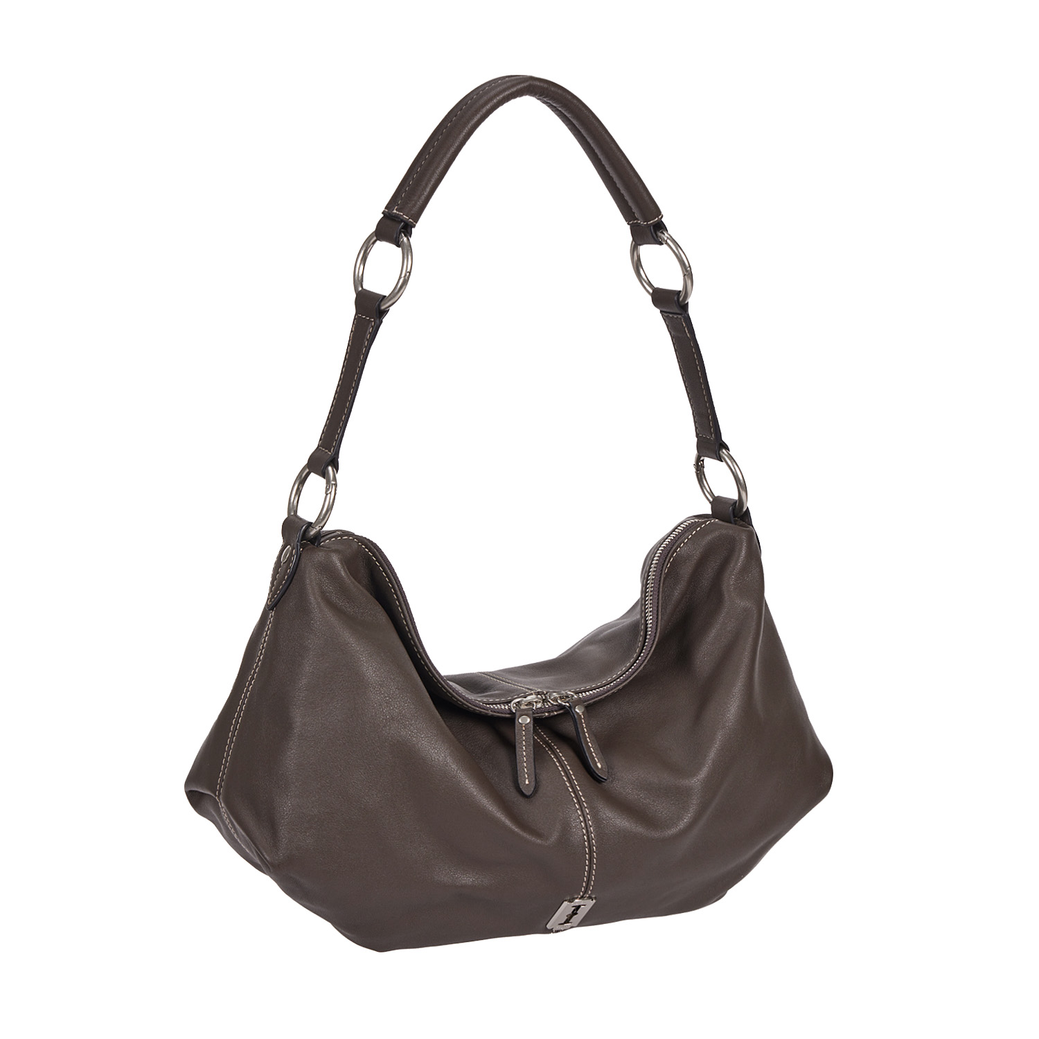 【VUNQUE】★人気★ハーフムーン バギー ホボ ラージ Halfmoon Baggy Hobo L Black – vunque