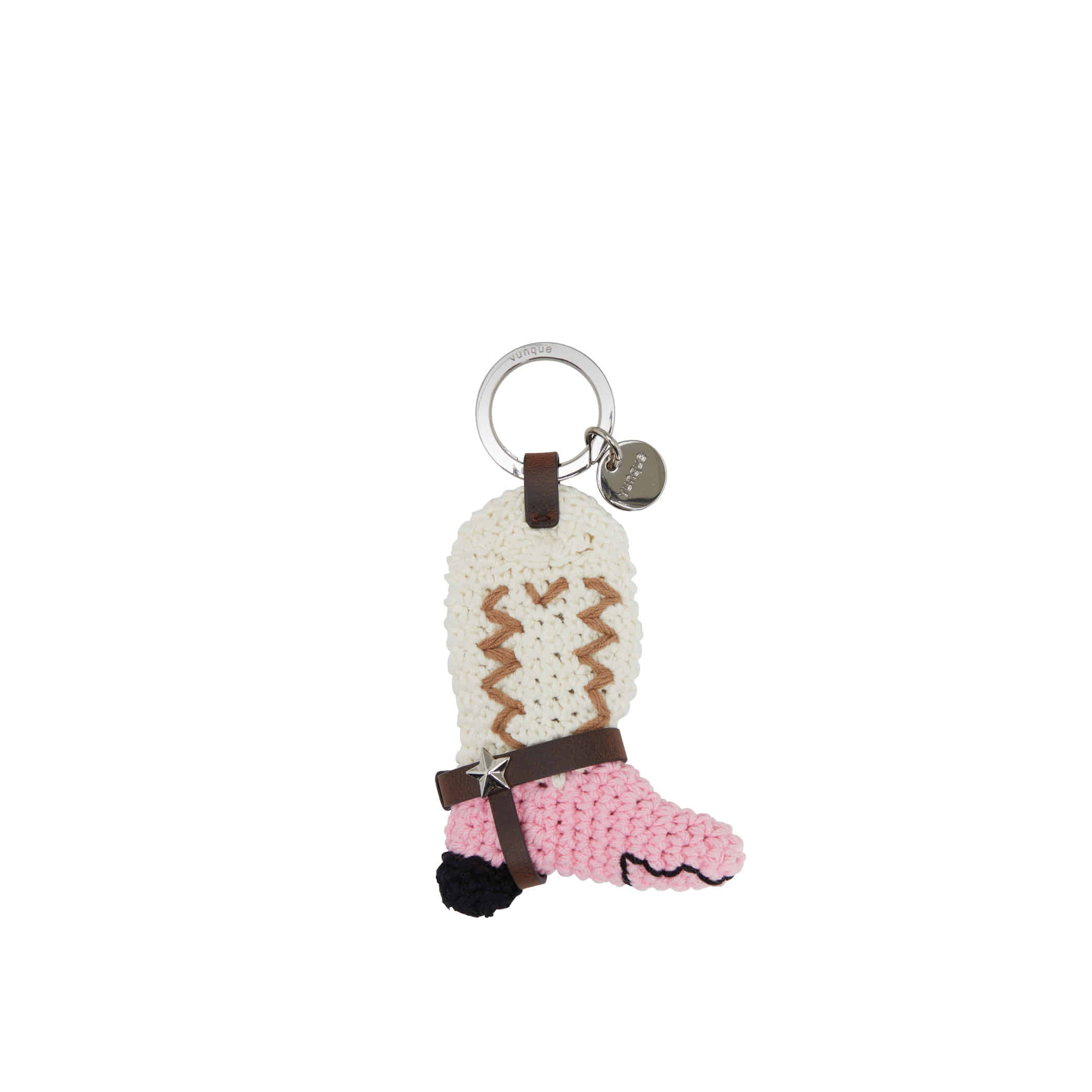 Crochet Western Boots Charm (크로셰 웨스턴 부츠 참) Pink