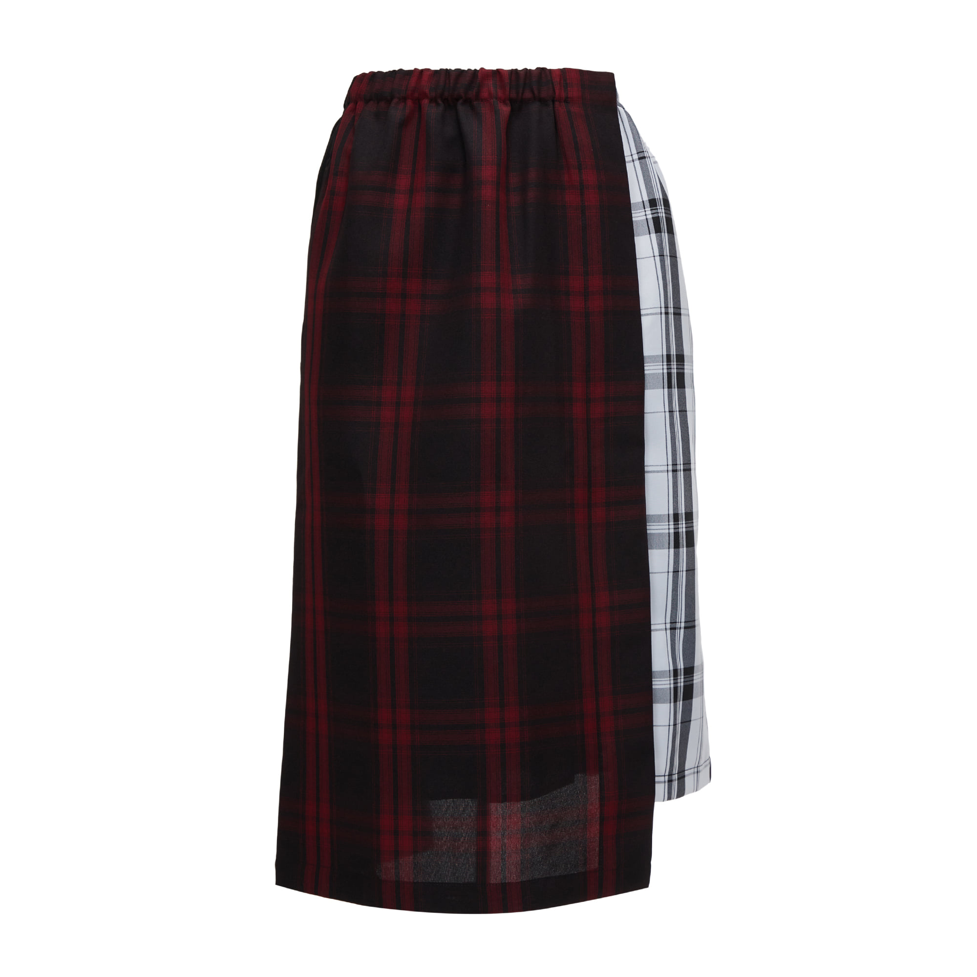 [아울렛] Double Patchwork Skirt (더블 패치워크 스커트) Red