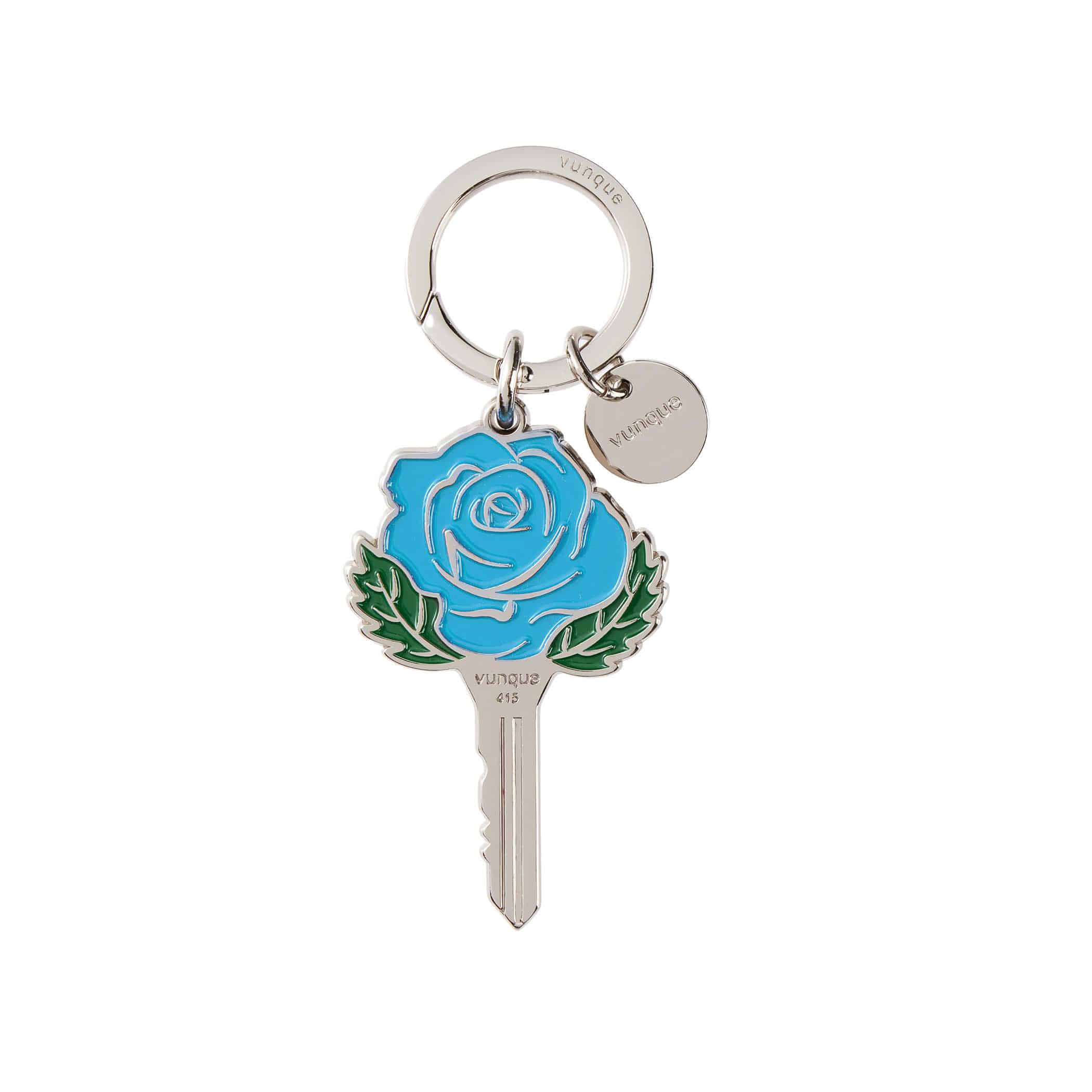 Rosa Key Charm (로사 키 참) Cyan Blue