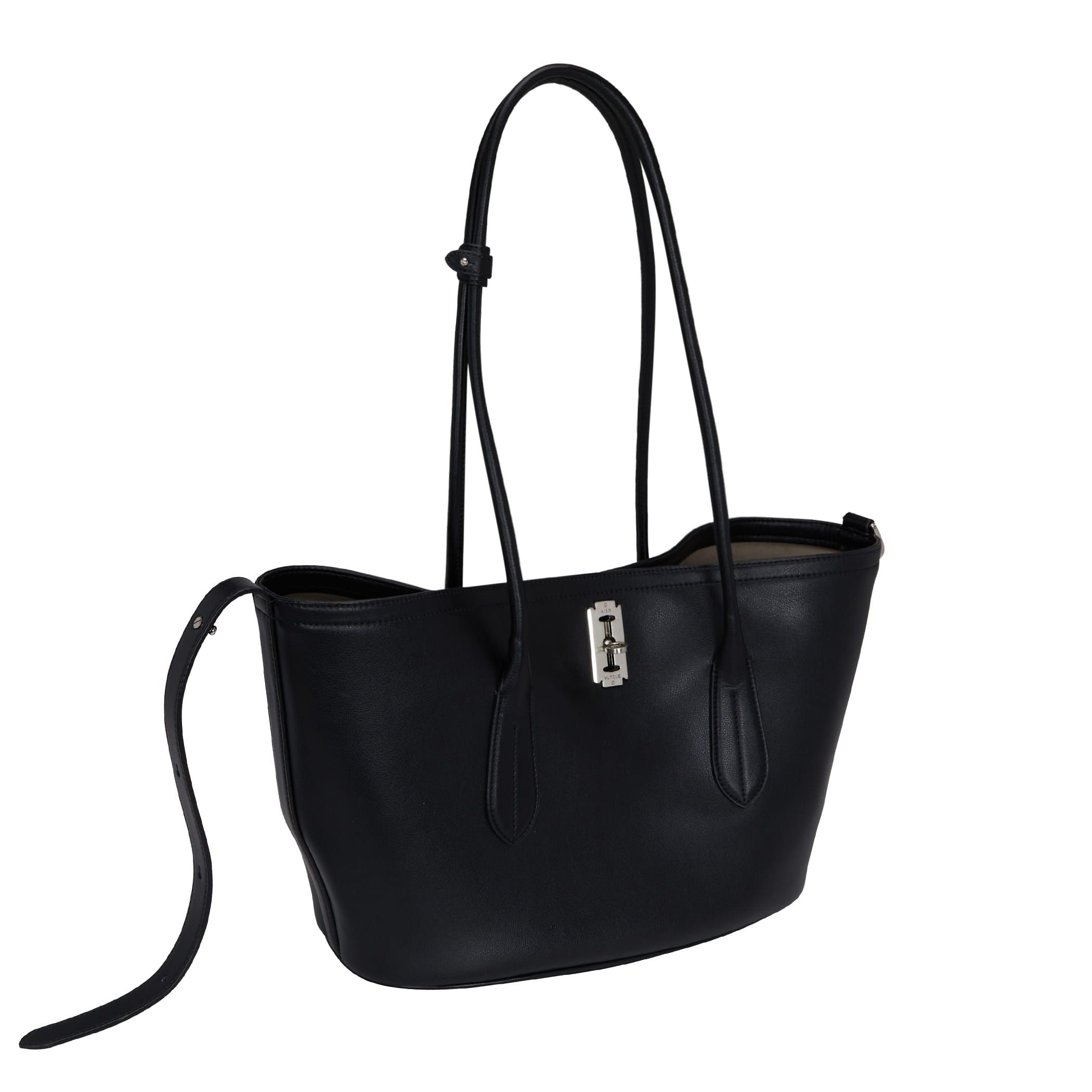 Pilota Leather Shopper L (필로타 레더 쇼퍼 라지) Black