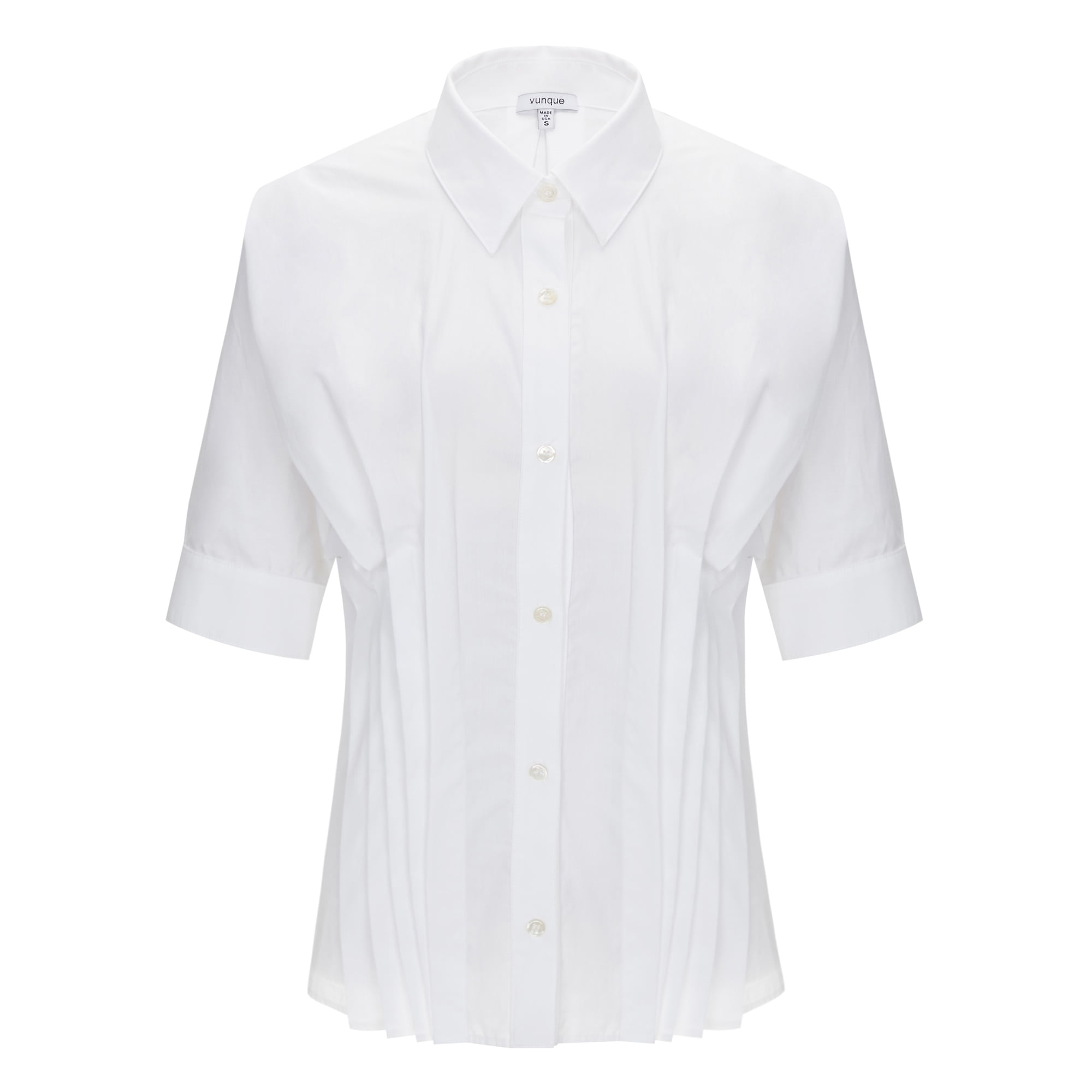 [아울렛] Short-Sleeved Shirt (숏 슬리브 셔츠) White